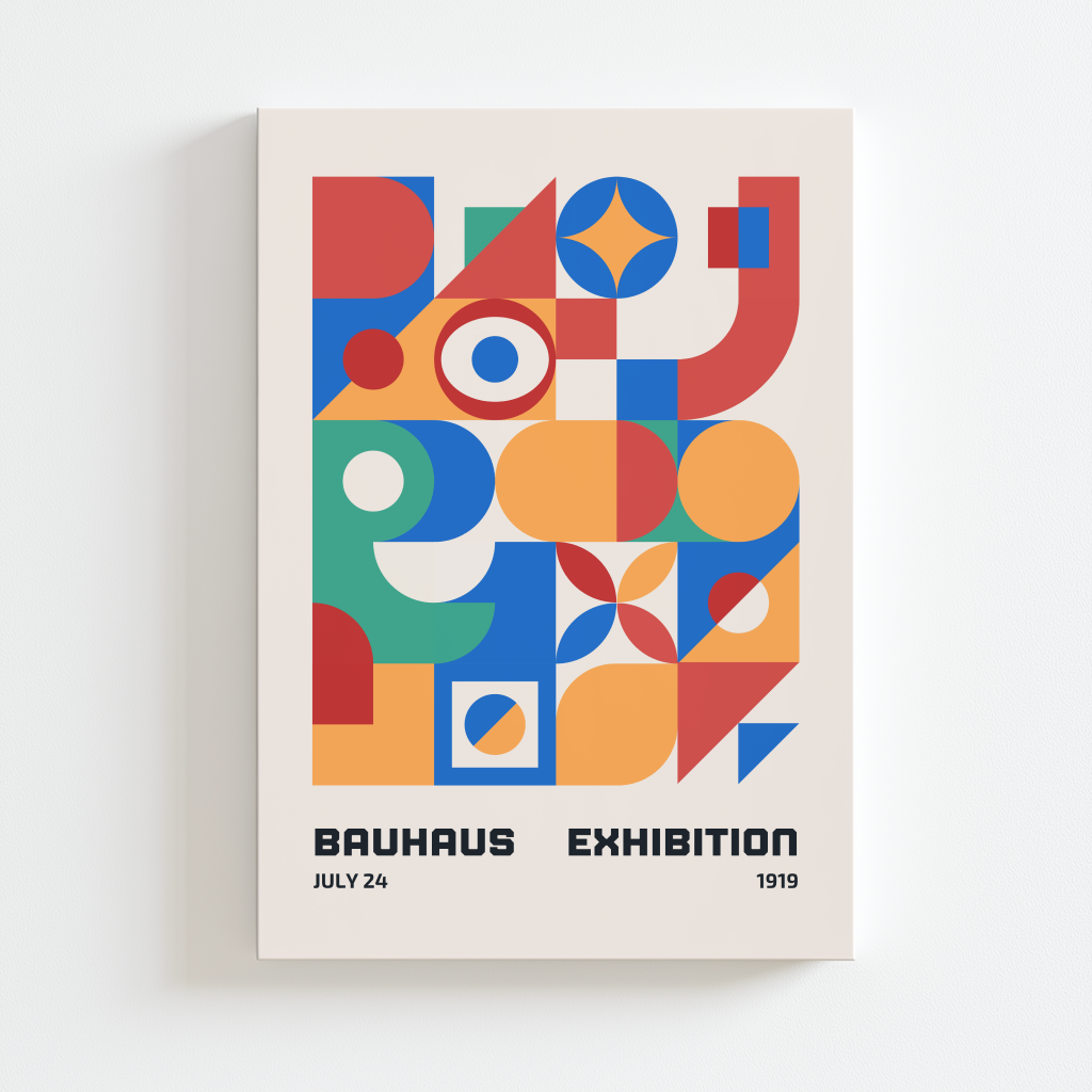 BAUHAUS 風格 - Gridwork Symphony