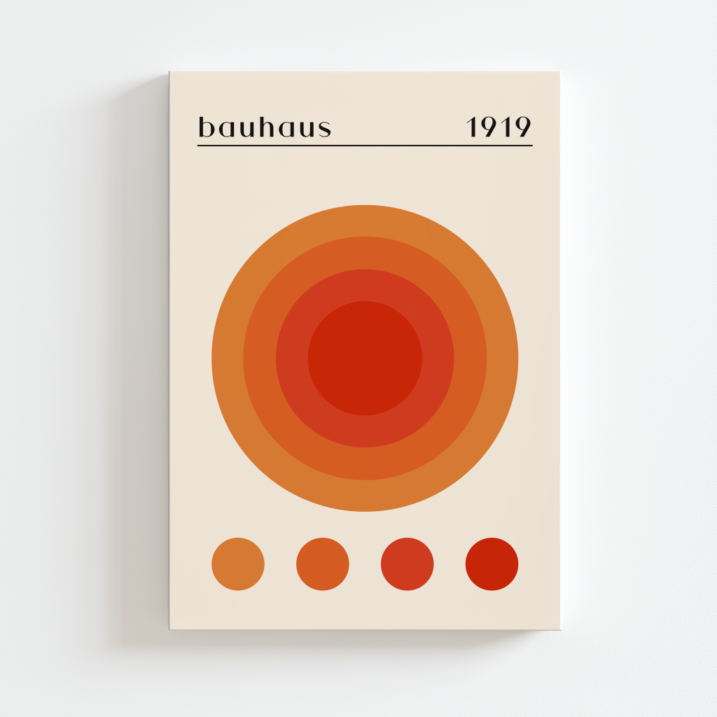 BAUHAUS 風格 - Color Harmony 2