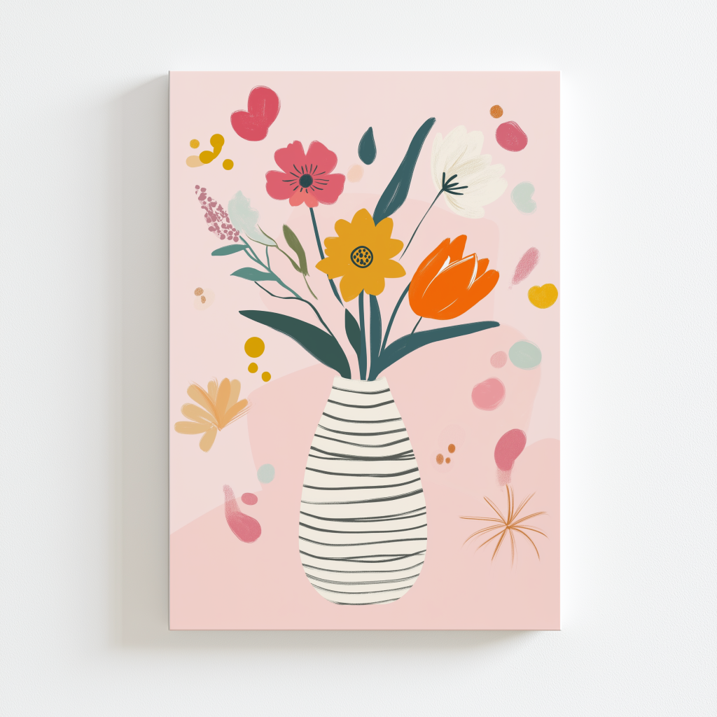 花卉海報 - 花語日記