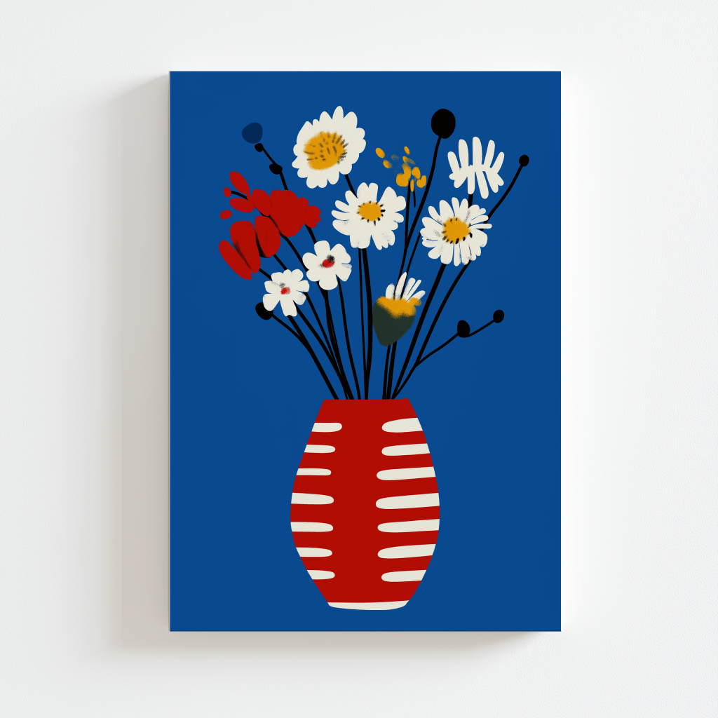 花卉海報 - 日常片刻