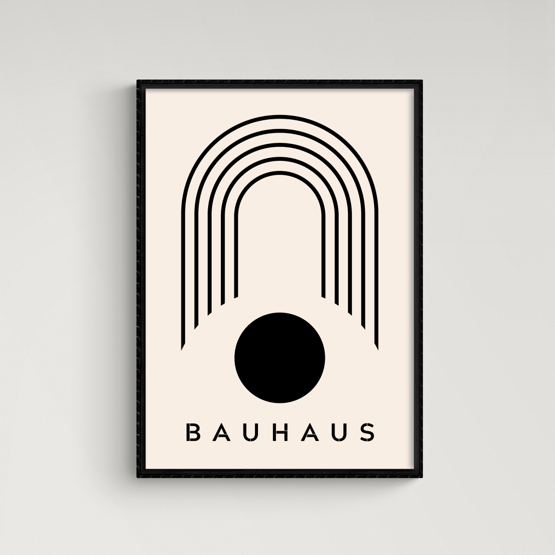 BAUHAUS 風格 - Linear Harmony 1