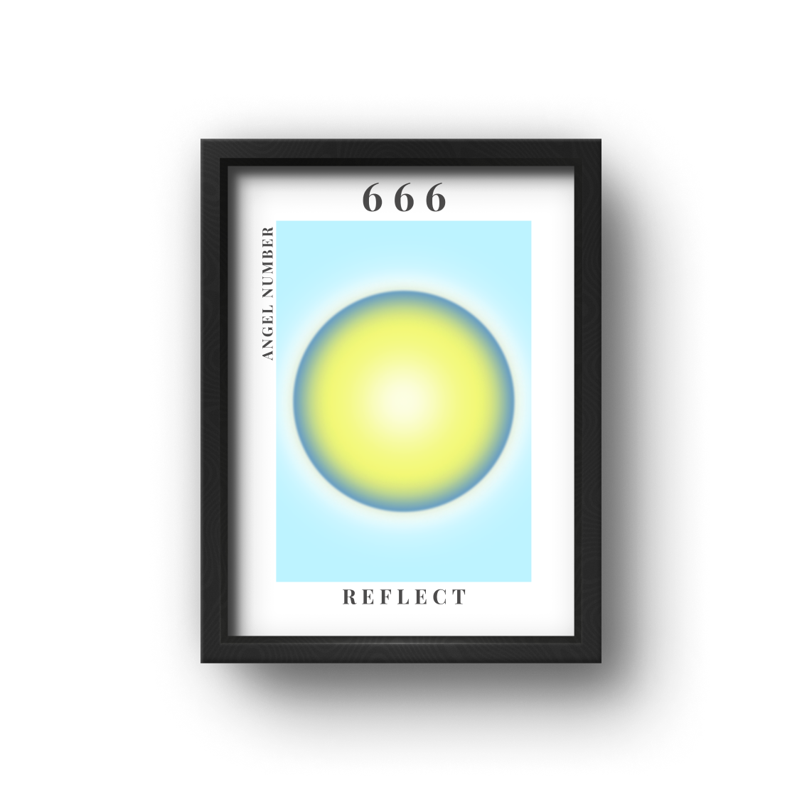 天使數字海報 - 666 – 立普選畫館 Leaps Poster