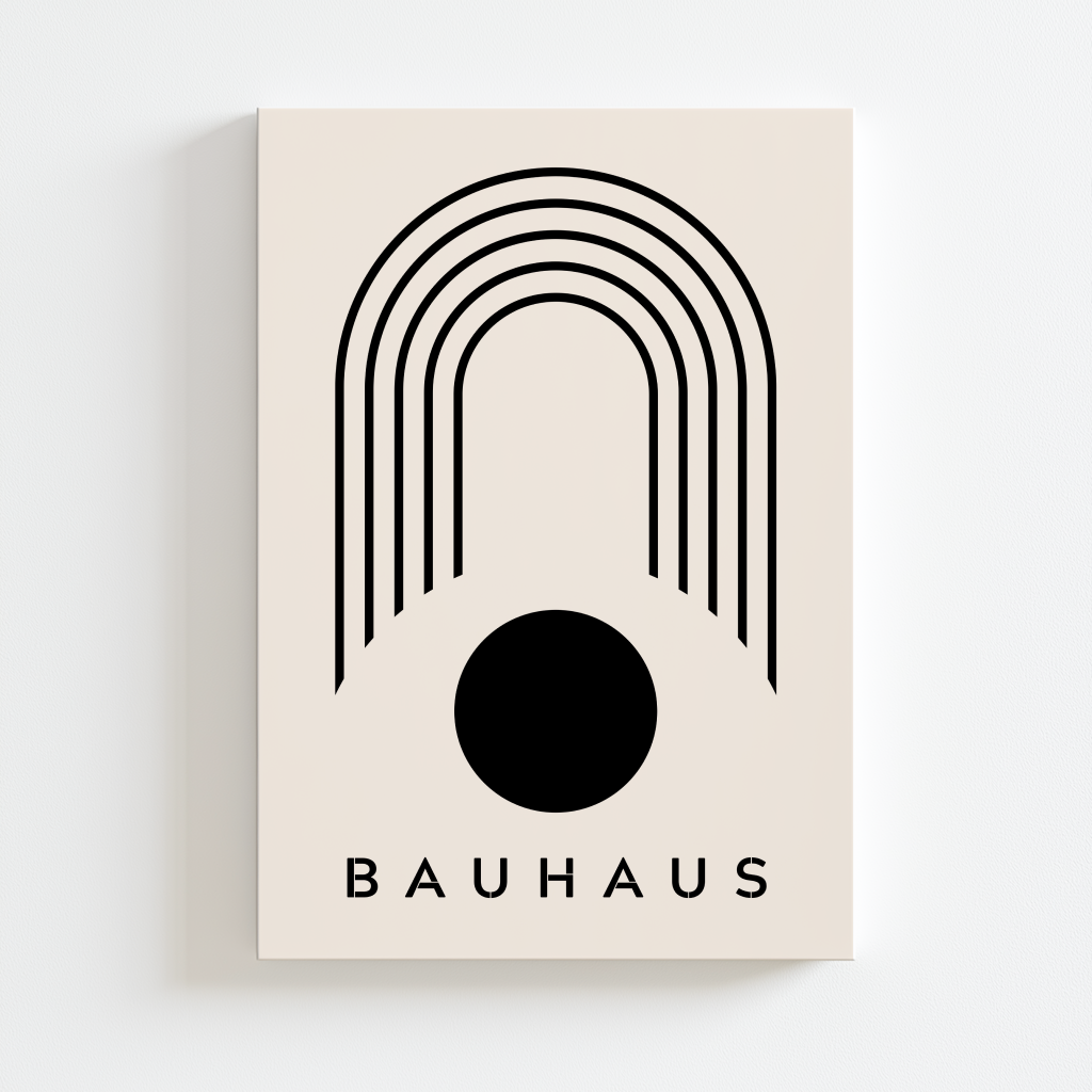 BAUHAUS 風格 - Linear Harmony 1